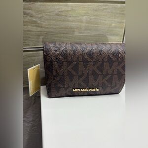 Michael Kors Jet Set Brown Wallet